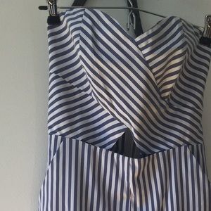 Strapless Midi Jumpsuit